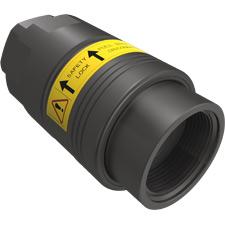 The only screw to connect coupling certified Ingress Protection 54 (IP54).