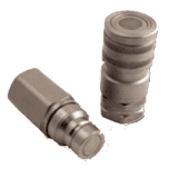 Flat-face hydraulic quick couplings from the IR FFH series with leak-free design